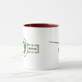 Kampf-Rettung | pflastern Falke-Tasse Tasse (Zentrum)
