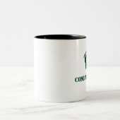 Kampf-Rettungs-Tasse Zweifarbige Tasse (Mittel)