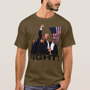 Kampf Shot Kundgebung Kampf Kampf Kampf Kampf Kamp T-Shirt