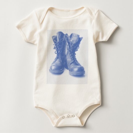 KAMPF-STIEFEL BABY T-SHIRT (Vorderseite)