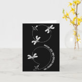 Kampf stolzes Kampfpräventionskampfgeschenk  Karte (Gelbe Blume)