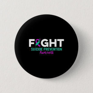 Kampf Suizidprävention Multipler Depression Suizid Button