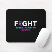 Kampf Suizidprävention Multipler Depression Suizid Mousepad (Mit Mouse)