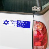 Kampf-Terror-Unterstützung Israel Autoaufkleber (Auf Lkw)