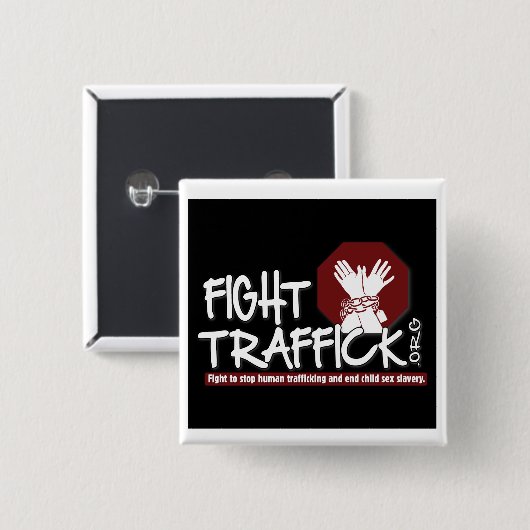 Kampf Traffick Knopf Button (Vorne & Hinten)