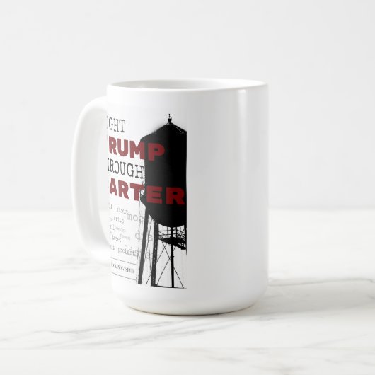 Kampf-Trumpf durch unteilbare Tasse Carters (Vorderseite Links)