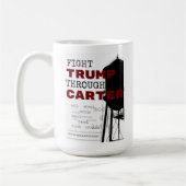 Kampf-Trumpf durch unteilbare Tasse Carters (Links)