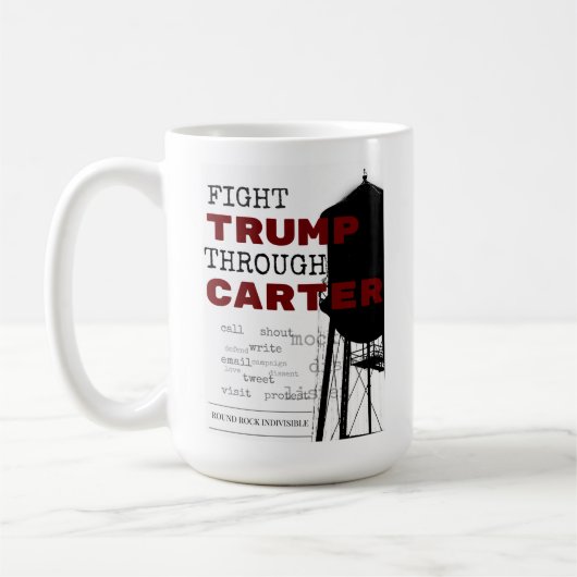 Kampf-Trumpf durch unteilbare Tasse Carters (Links)
