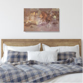 Kampf um Bill Gollings Roundup Saloon Leinwanddruck (Insitu (Schlafzimmer))