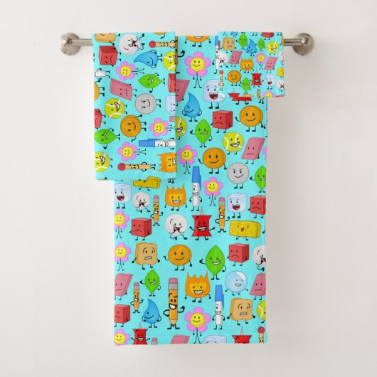 Kampf um das Muster der Trauminsel Badhandtuch Set (Insitu)