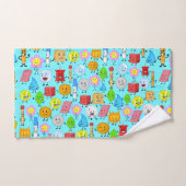 Kampf um das Muster der Trauminsel Badhandtuch Set (Handtuch)