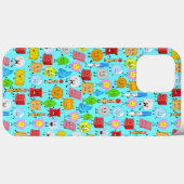 Kampf um das Muster der Trauminsel Case-Mate iPhone Hülle (Rückseite (Horizontal))