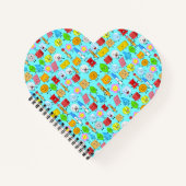 Kampf um das Muster der Trauminsel Notizblock (Vorderseite)