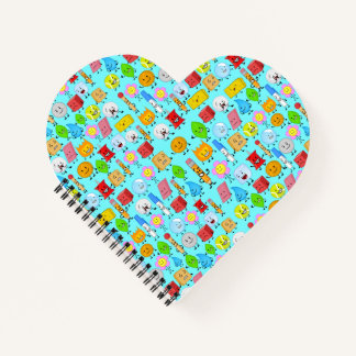 Kampf um das Muster der Trauminsel Notizblock