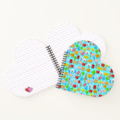 Kampf um das Muster der Trauminsel Notizblock (Innenseite)