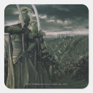 Kampf um den Nahen Osten Quadratischer Aufkleber