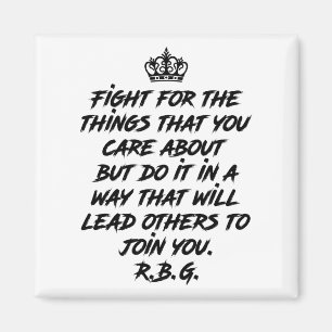 Kampf um die Dinge, die Ihnen wichtig sind, aber t Magnet