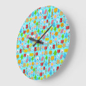 Kampf um die Mauer der Trauminsel Große Wanduhr (Winkel)