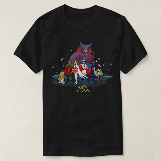 Kampf um die Planets-Gruppe T-Shirt (Design vorne)
