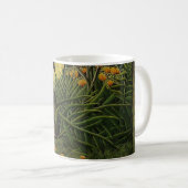 Kampf um einen Tiger und ein Buffalo Kaffeetasse (VorderseiteRechts)