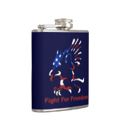 Kampf um Freiheit Flachmann (Rechts)