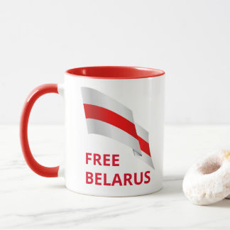 Kampf um Freiheit in Belarus. Tasse
