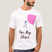 Kampf um Minimalistisches Strichmännchen T-Shirt (Vorderseite)