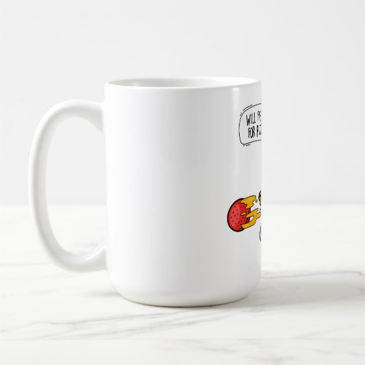 Kampf um Pizza Kaffeetasse (Links)