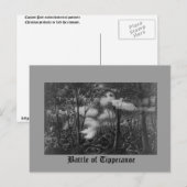 Kampf um Tippecanoe Postkarte (Vorne/Hinten)