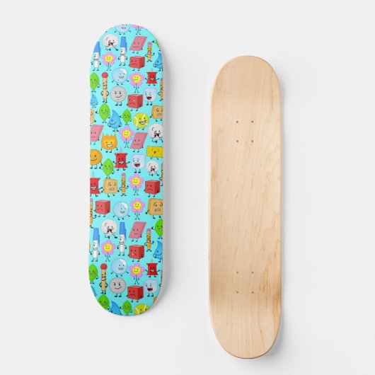Kampf um Trauminsel-Skateboard Skateboard (Vorderseite)