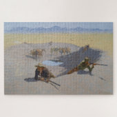Kampf um Waterhole Puzzle (Horizontal)
