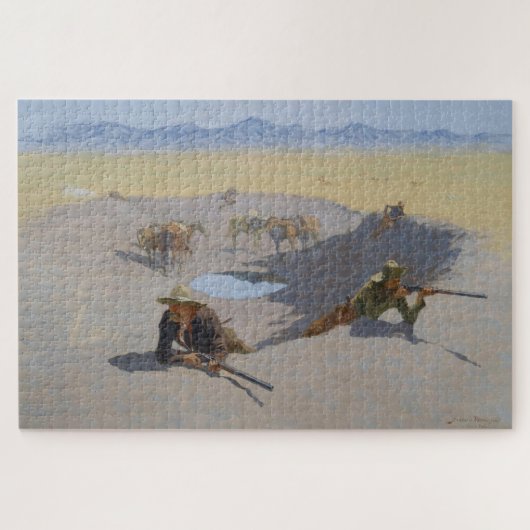 Kampf um Waterhole Puzzle (Horizontal)
