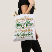 Kampf ums Überleben Tasche (Von Nahem)