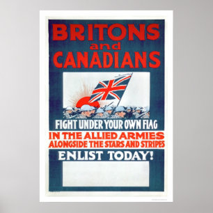 Kampf unter Ihrer eigenen Flagge (US02106) Poster