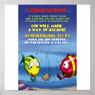 Kampf Versuchung Poster