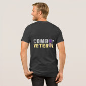 Kampf Veteran 2 Tri-Blend Shirt (Rückseite voll)