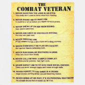 KAMPF VETERAN FLEECEDECKE (Vorderseite)