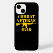 Kampf Veteran Irak Proud Militär Case-Mate iPhone Hülle (Rückseite)