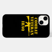 Kampf Veteran Irak Proud Militär Case-Mate iPhone Hülle (Rückseite (Horizontal))