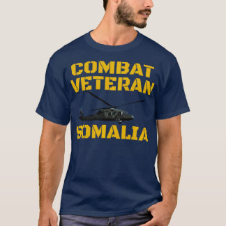 Kampf Veteran Mogadischu Somalia Operation Restore T-Shirt