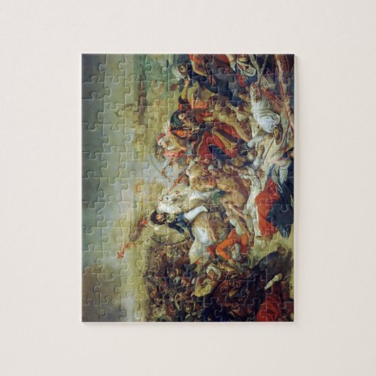 Kampf von Abukir am 25. Juli 1799 durch Puzzle (Vertikal)