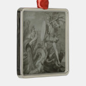 Kampf von Achilleus mit dem Fluss Scamander Ornament Aus Metall (Rechts)