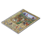 Kampf von Agincourt, am 25. Oktober 1415 (w/c auf Notizblock (Linke Seite)