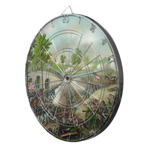 Kampf von Antitam Dartscheibe (Vorderseite rechts)