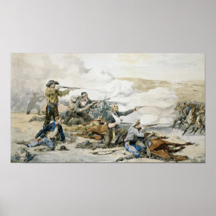 Kampf von Beechers Insel Poster