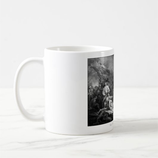 Kampf von Bunker Hill Kaffeetasse (Links)