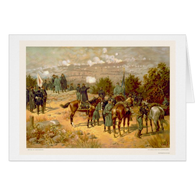 Kampf von Chattanooga durch L. Prang & Company (Vorderseite (Horizontal))