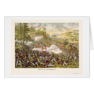 Kampf von Chickamauga durch Kurz und Allison 1863