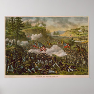 Kampf von Chickamauga Poster