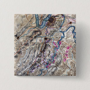 Kampf von Chickamauga - ziviler Button